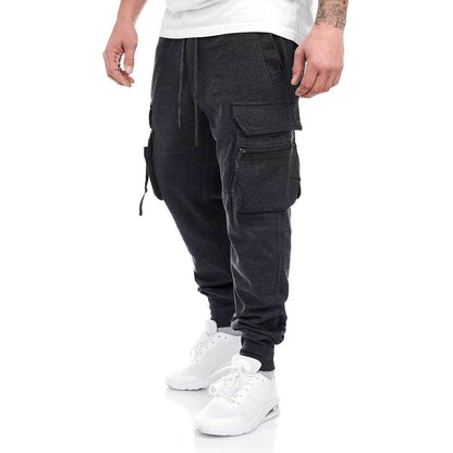 Trendy Men's Casual Hip-Hop Pants - Ankle Straps, Four Seasons Style - Buy Center