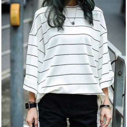 Summer Half Sleeve Batwing T-Shirt for Boys - Trendy Loose Style - Buy Center