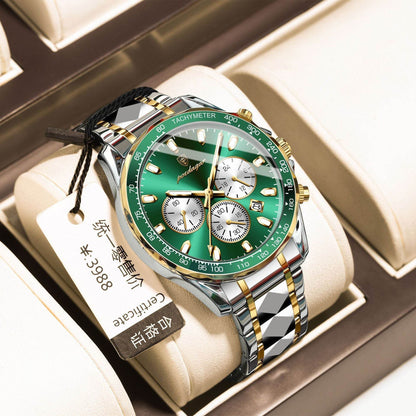 Stylish Waterproof Luminous Men's Quartz Watch - Modern Design 2025 - Buy Center