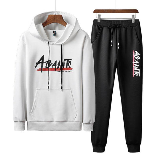 Men's Spring Autumn Hooded Pullover Pajama Set - Sizes S-3XL - Buy Center