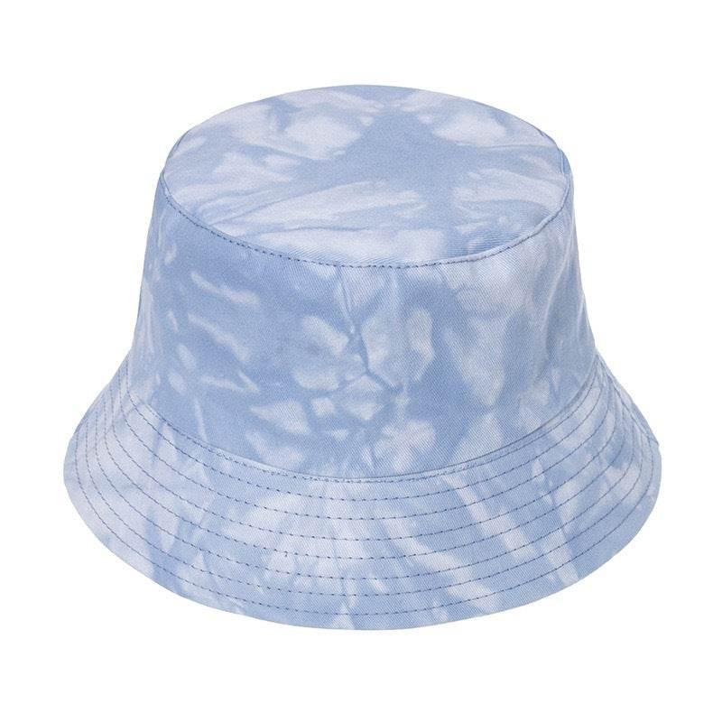 Buycenter Tie-Dye Bucket Hat for Women - Reversible Fisherman Style - Buy Center