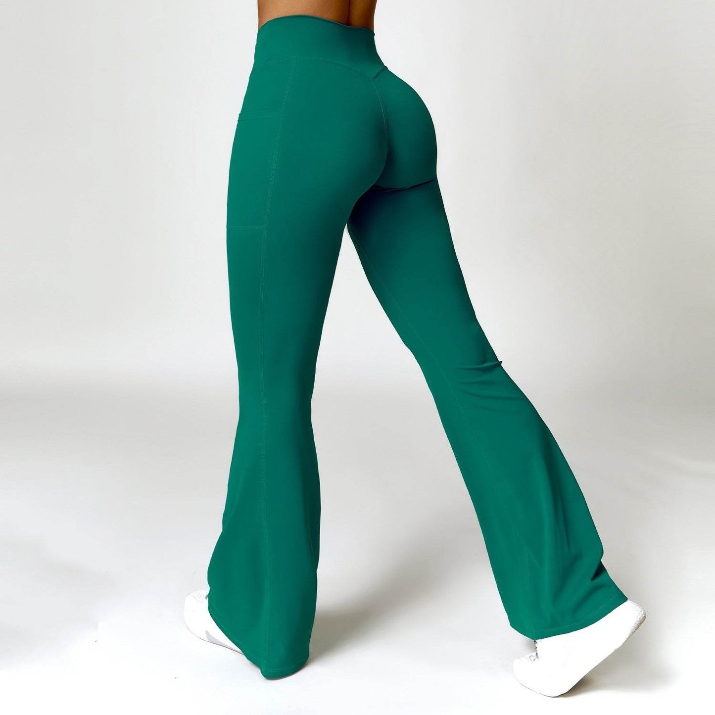 High Waist Yoga Pants for Women - Stylish Pocket Leggings for Fitness - Buy Center