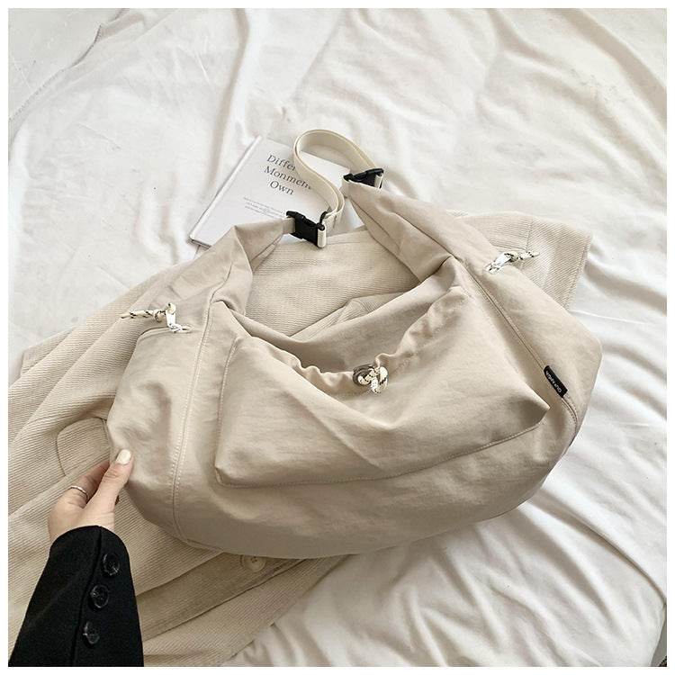 Versatile Solid Color Shoulder Crossbody Bag - Large Capacity & Trendy Colors - Buy Center