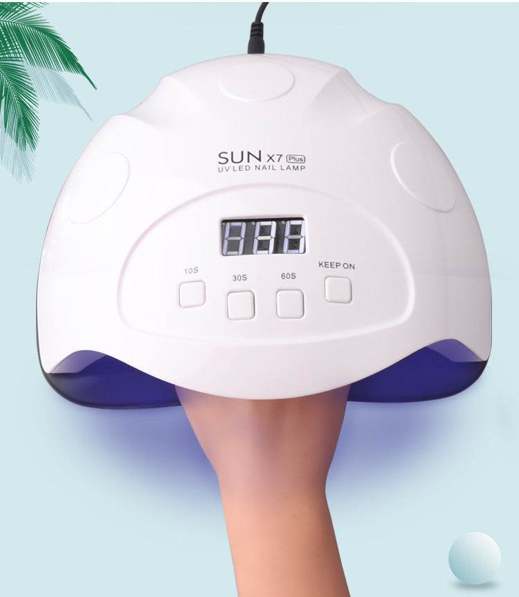 90W Nail Phototherapy Lamp - UV LED Nail Dryer with Multi-Timing - Buy Center