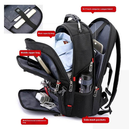 Stylish Large Capacity Waterproof Computer Backpack - Trendy & Functional - Buy Center
