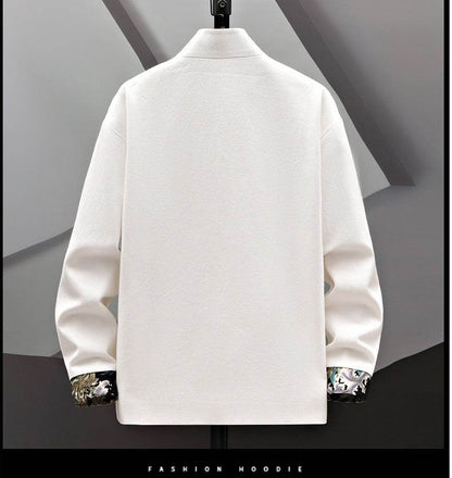 Buycenter Embroidered Chinese Coat - Stylish Buckle Design in Various Colors - Buy Center