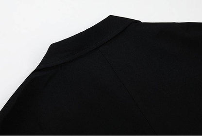 Buycenter Men's Double-Breasted Trench Coat - Stylish Korean Design - Buy Center