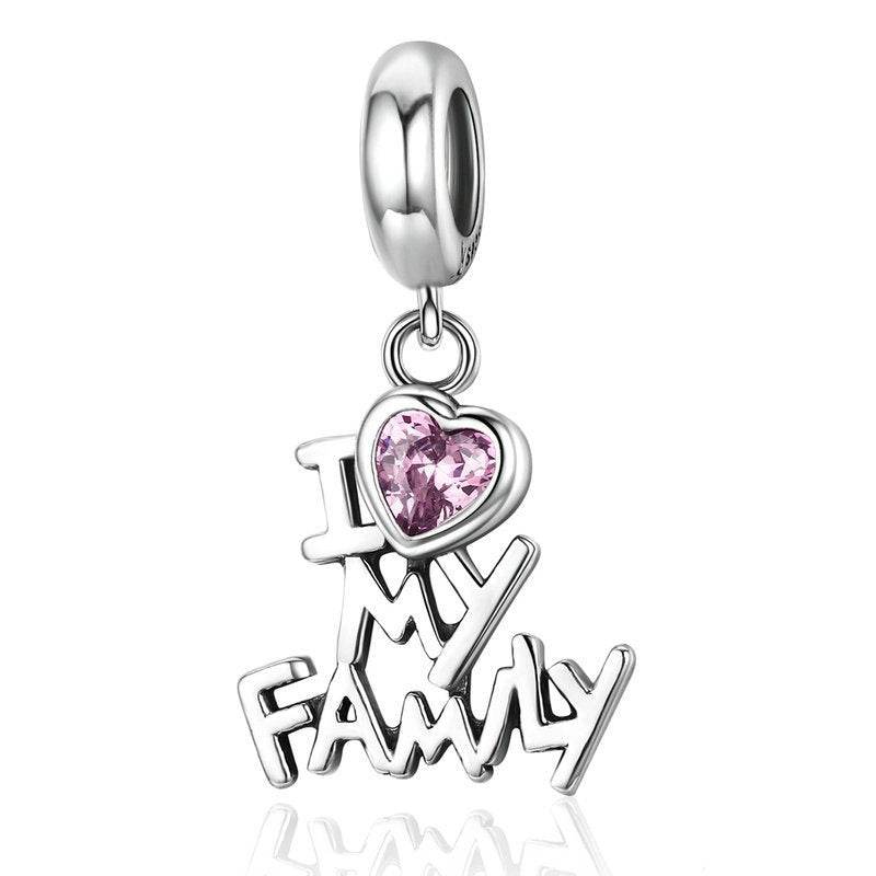Elegant I Love My S925 Silver Pendant - Perfect Gift for Any Occasion - Buy Center
