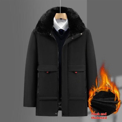 Classic Cotton-Padded Men's Jackets - Stylish, Lightweight for All Ages - Buy Center