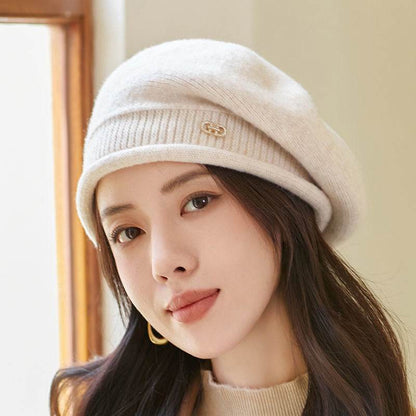 Women's Wool Knitted Hat - Stylish & Warm Winter Accessory 2025 - Buy Center