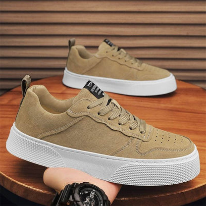 Autumn Men's Breathable Plus Size Sneakers - Comfortable Platform Style - Buy Center