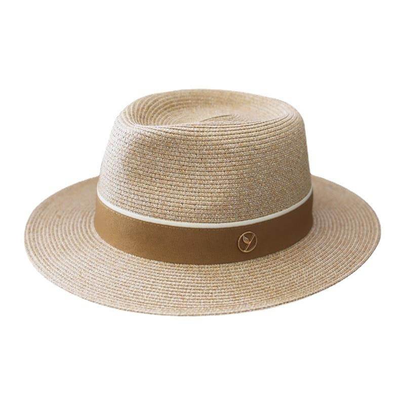 Buycenter Men's Sun-proof Beach Straw Hat - Stylish Sunshade Topper - Buy Center