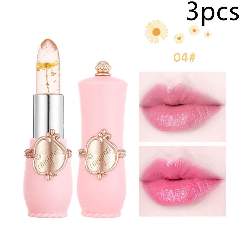 Maymei Color Changing Lip Balm - Moisturizing Dried Flower Lipstick - Buy Center