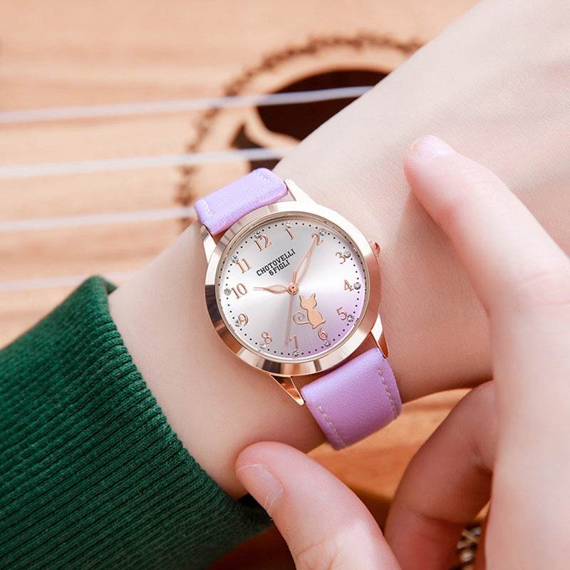 Cute Cartoon High School Student Watch - Trendy Style for Boys & Girls - Buy Center