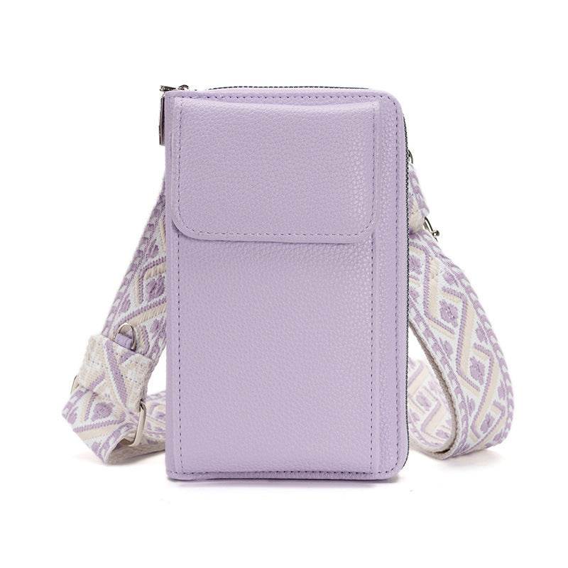 Stylish Women's Messenger Bag - Trendy PU One Shoulder Phone & Coin Purse - Buy Center