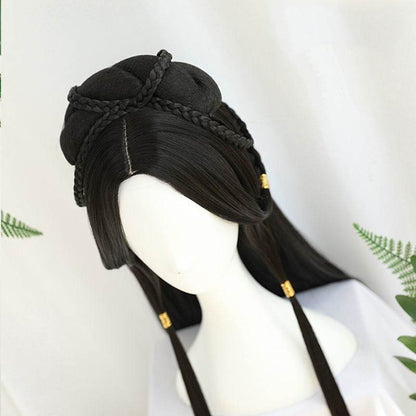 Ancient Costume Wig for Women - 70cm Long Han Chinese Style Lace - Buy Center