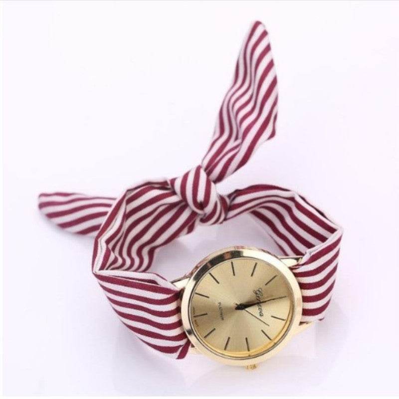 Trendy Non-Buckle Flower Band Watch - Stylish Quartz for Women - Buy Center