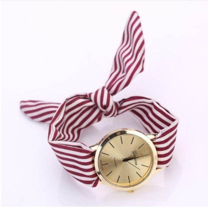 Trendy Non-Buckle Flower Band Watch - Stylish Quartz for Women - Buy Center