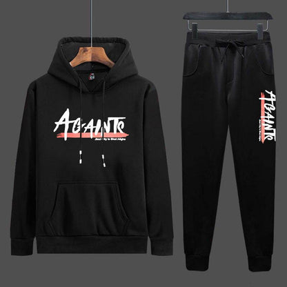 Men's Spring Autumn Hooded Pullover Pajama Set - Sizes S-3XL - Buy Center