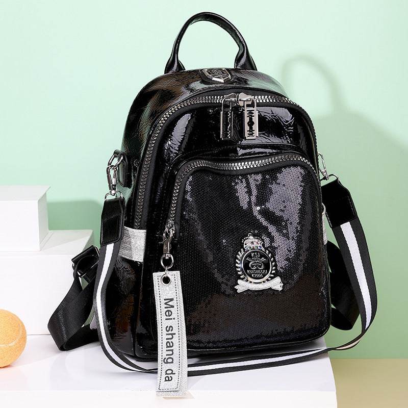 Buycenter Large Capacity Travel Bag - Fashionable Sequins & Waterproof Design - Buy Center