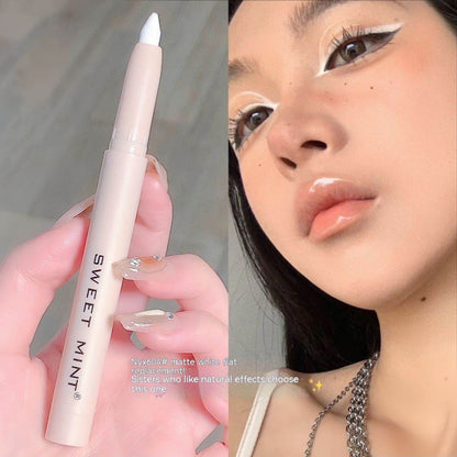 Crouching Silkworm Eyeliner Pen - Brightening Matte & Pearl Colors 2025 - Buy Center