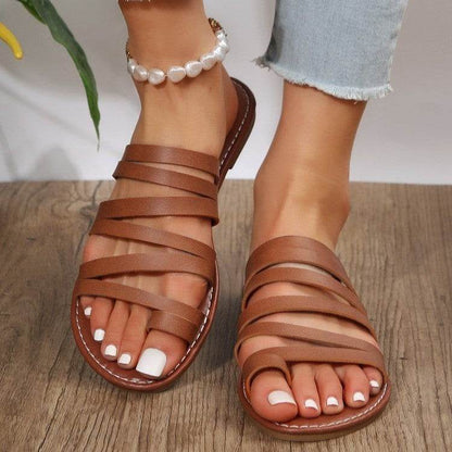 Stylish Women's Flat Sandals - Trendy Colors, Comfortable & Durable - Buy Center