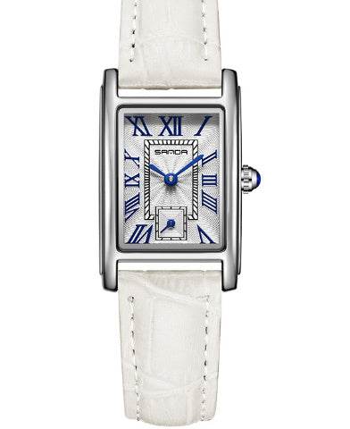 Roman Dial Waterproof Quartz Women's Leather Watch - Stylish Elegance 2025 - Buy Center