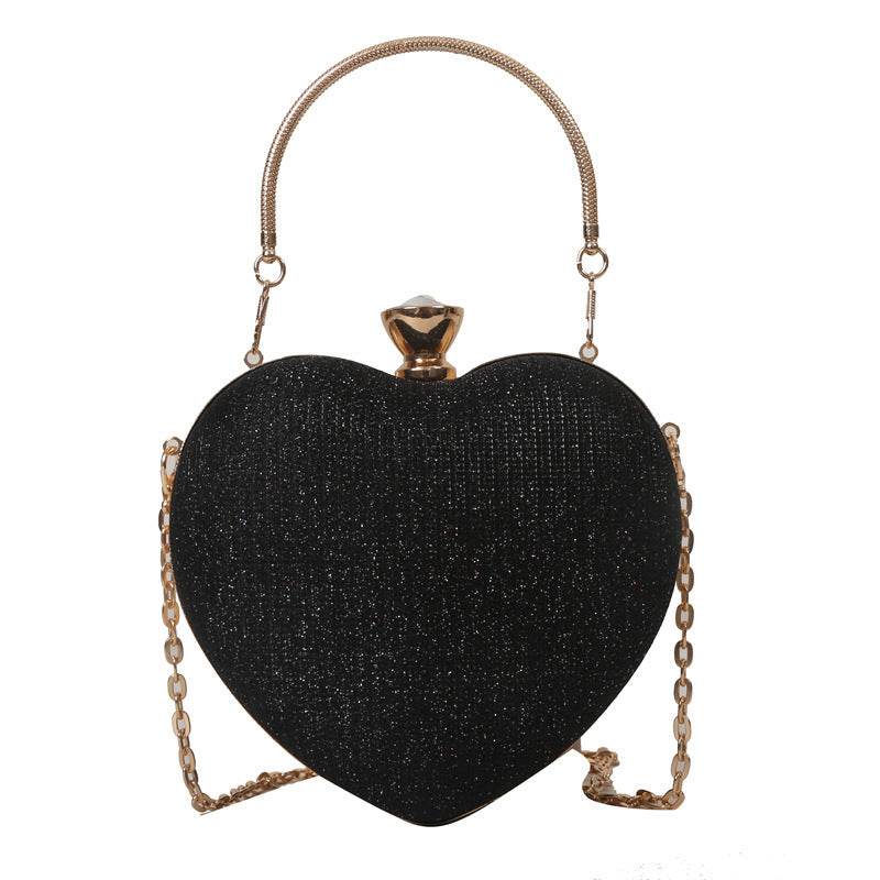 Love Chain Crossbody Handbag - Stylish Sequin Design for Valentine’s Day - Buy Center