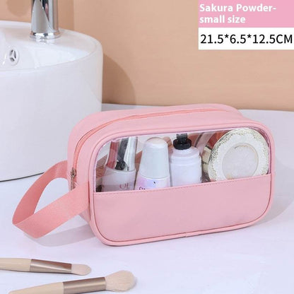 Large Capacity Transparent Cosmetic Bag - Waterproof & Stylish Organizer - Buy Center