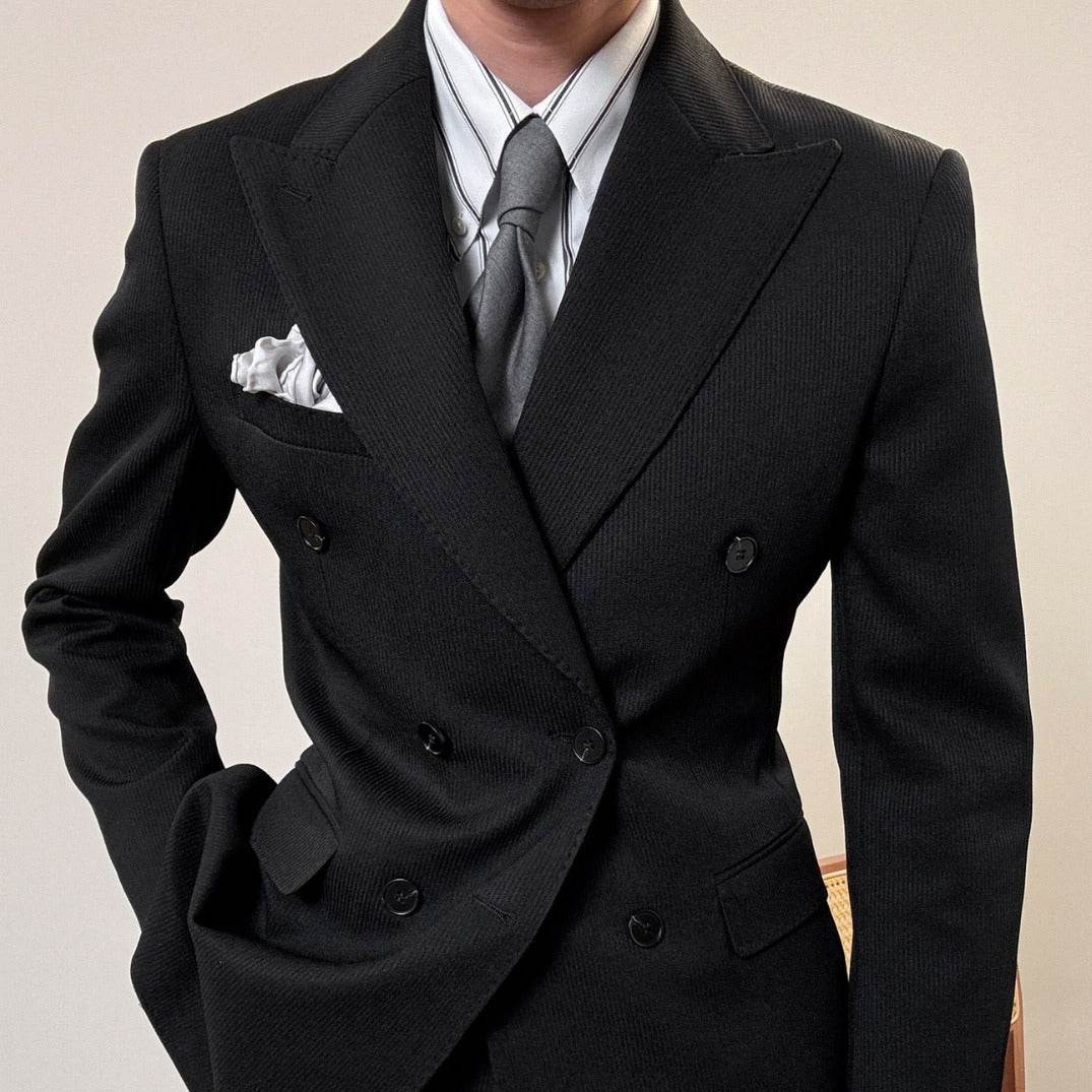 Spring Double Breasted Suit - Slim Fit for All Seasons & Modern Style - Buy Center
