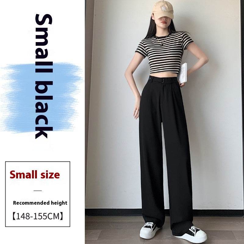 Buycenter Women's Wide-Leg Pants - High Waist Casual Drooping Style - Buy Center