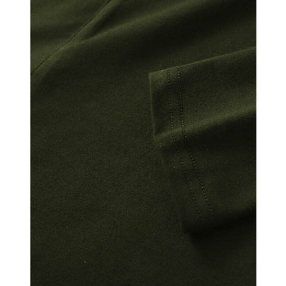 Buycenter Men's Long-Sleeved T-Shirt - Stylish Round Neck, 5 Colors - Buy Center