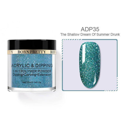 Dipping Nail Powders Set - Gradient & French Art, Long Lasting Finish - Buy Center