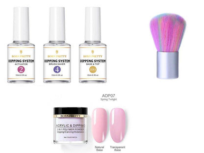 Dipping Nail Powders Set - Gradient & French Art, Long Lasting Finish - Buy Center