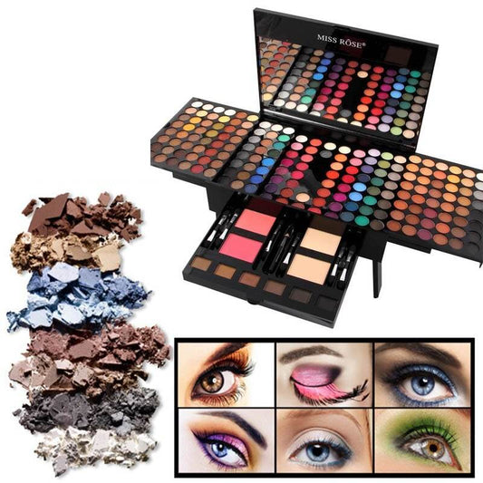 180 Color Eyeshadow Blush Set - Elegant Piano-Shaped Makeup Palette - Buy Center