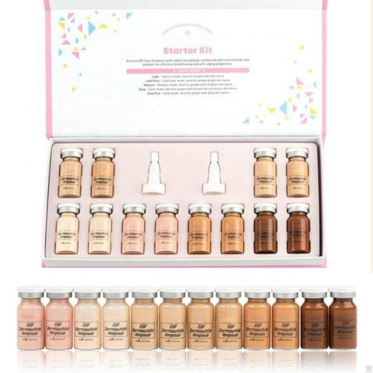 12 Vial Korean BB Cream Booster Set - Illuminate Your Skin Naturally - Buy Center