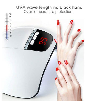 Smart Sensor Nail Dryer Lamp 54W - Quick Drying & Compact Design - Buy Center