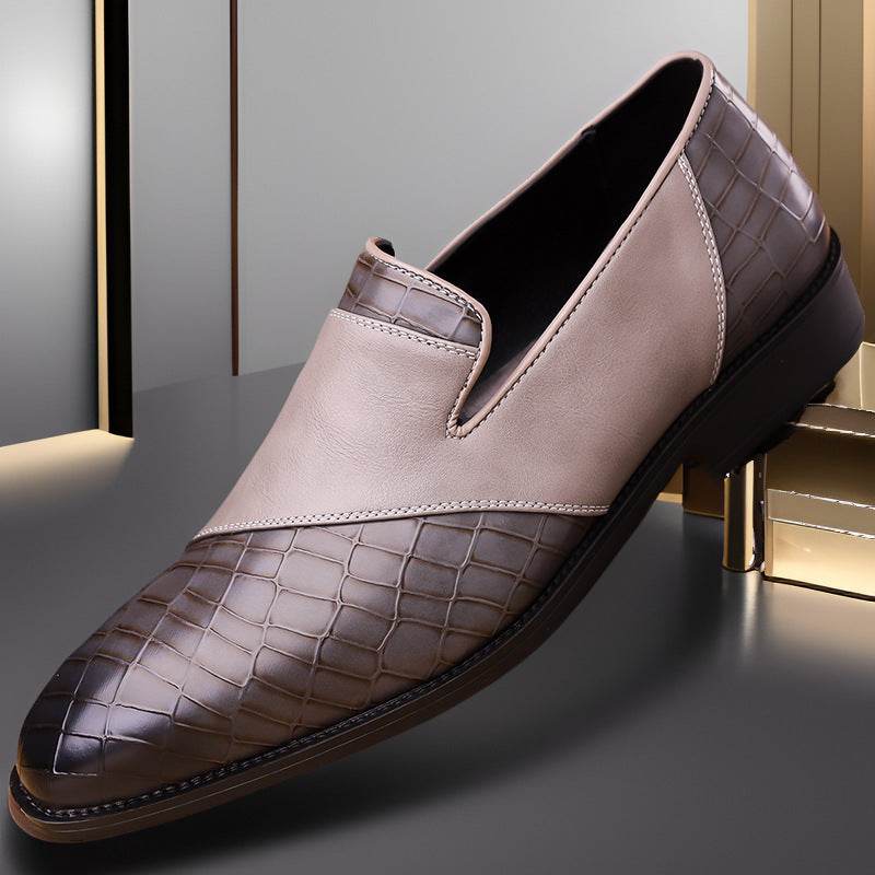 Plus Size Men's Business Dress Leather Shoes - Stylish & Breathable Comfort - Buy Center