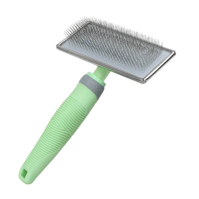 Eco-Friendly Green Pet Comb - Easy Cat Hair Removal & Grooming Tool - Buy Center