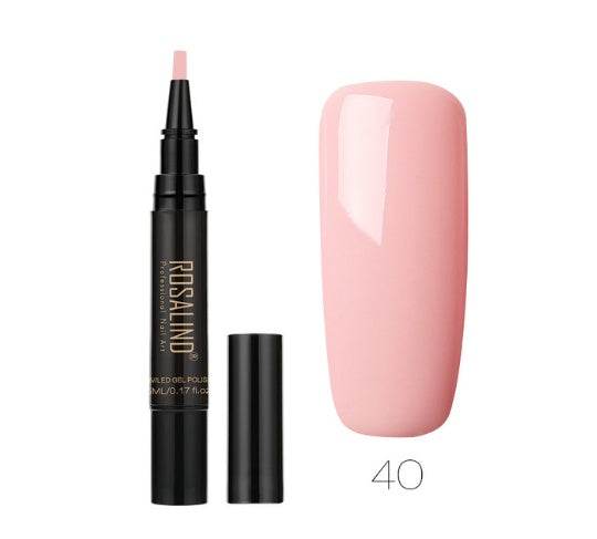 5ml Solid Color Nail Art Pen - Easy Application in 58 Vibrant Shades - Buy Center