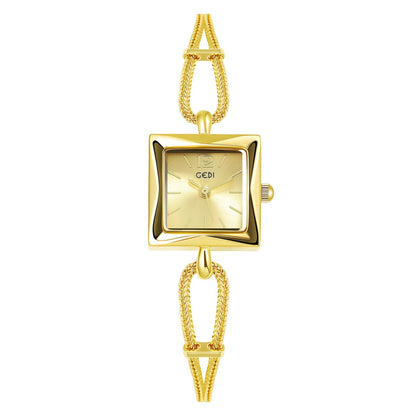 Buy Center Antique Style Square Plate Bracelet Watch - Fashion & Waterproof - Buy Center