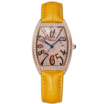 Women's Casual Sports Watch - Solid Steel Band & Blue Hand Design - Buy Center