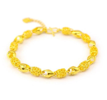 Elegant Gold-Plated Brass Bracelet - Durable & Eco-Friendly Design - Buy Center