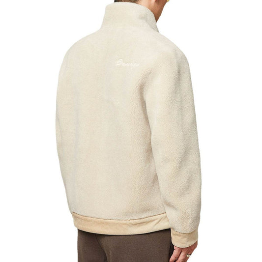 Buycenter Men's Winter Faux Lamb Jacket - Thick, Stylish Stand Collar - Buy Center