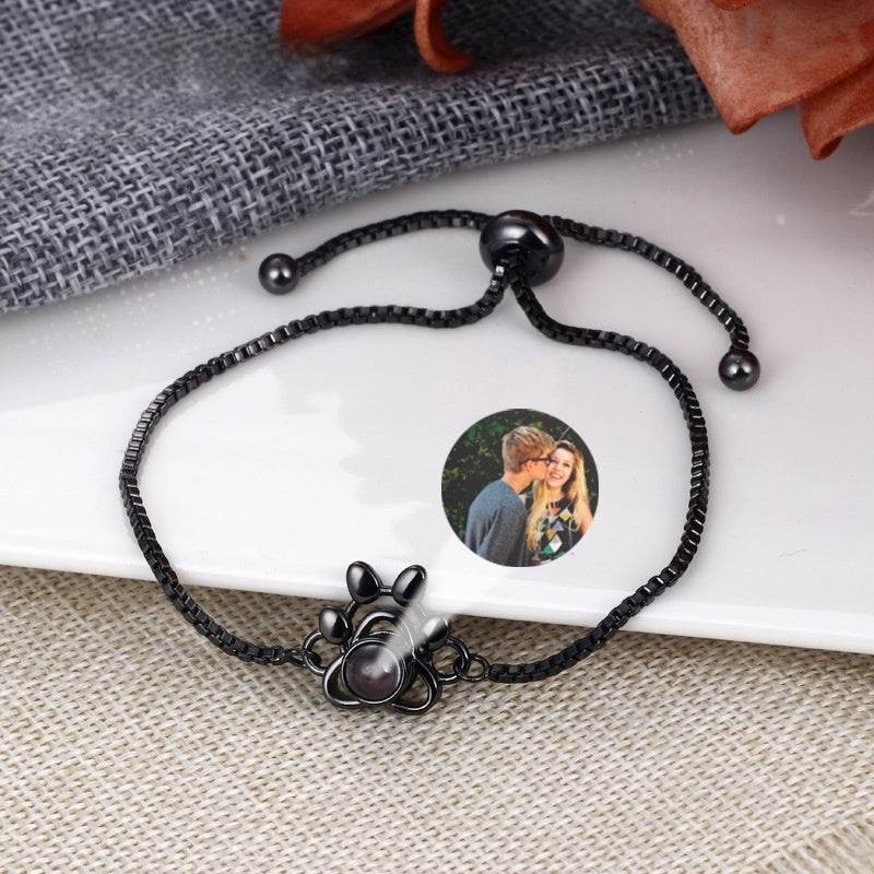 Customized Animal Bracelet - Micro Carved Dog Claws for Couples in Copper - Buy Center