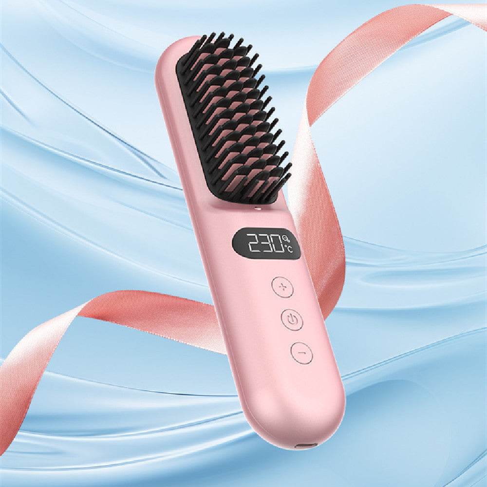 Portable Anion Straightening Comb - Wireless, Compact, Perfect for Style - Buy Center