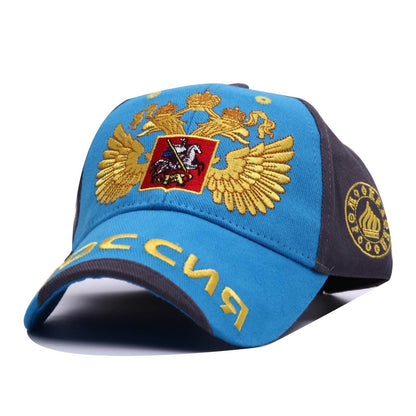 Buycenter Men's & Women's Outdoor Sports Caps - Casual Double Eagle Design - Buy Center