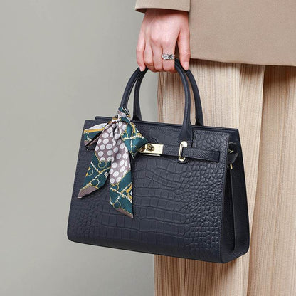 Buycenter Large Capacity Mom Handbag - Stylish Black and Blue Clutch - Buy Center