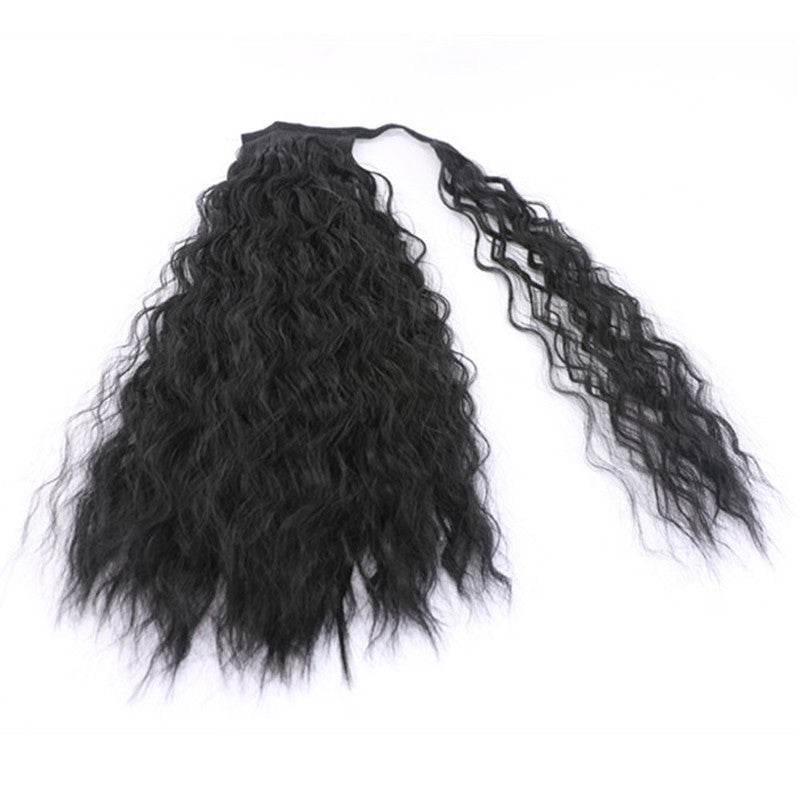 Romantic Curly Ponytail Braid - 22 Inch Soft Human Hair Accessory - Buy Center