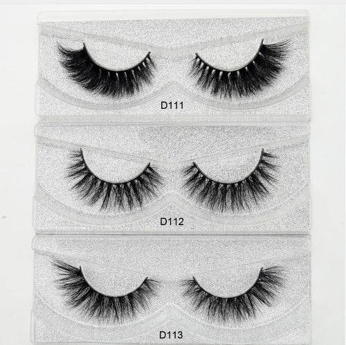 Faux Aurelia 3D Mink Eyelashes - Elegant Long Tail Design for Comfort - Buy Center